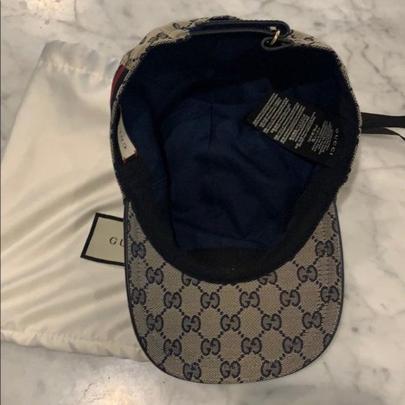 Limited edition Navy authentic Gucci hat - Picture 5 of 8
